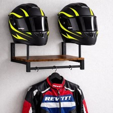 Wooden Motorcycle Helmet