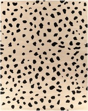 Surya Stella Dalmation 4' X 6'
