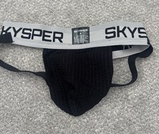 SKYSPER Men's Jock Strap Athletic Supporter Sports Jockstraps Underwear Pants