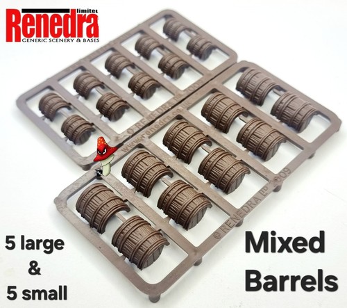 Mixed barrels renedra - renedra, plastic