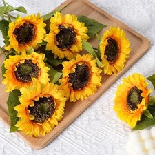 Large Artificial Sunflowers