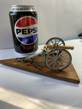 Vintage diecast field cannon