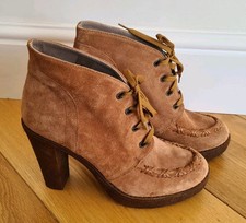 Radley Tan Suede Chelsea Ankle