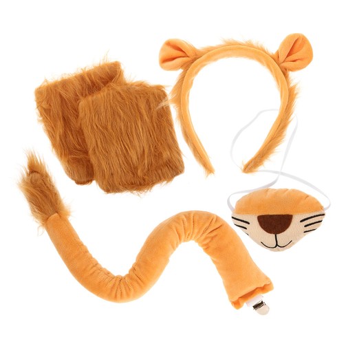 Set lion ears headband - 1,