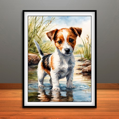 Jack russell terrier - terrier, puppy