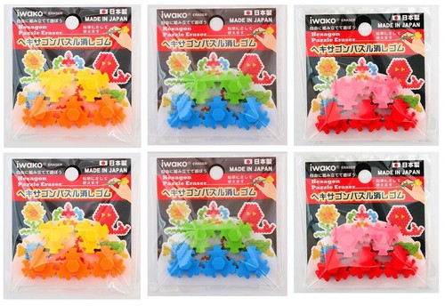 Iwako diy hexagon japanese - diy,