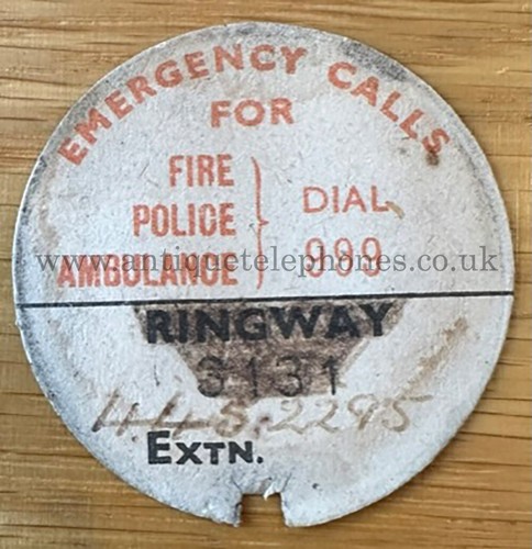 Genuine gpo telephone dial - genuine,