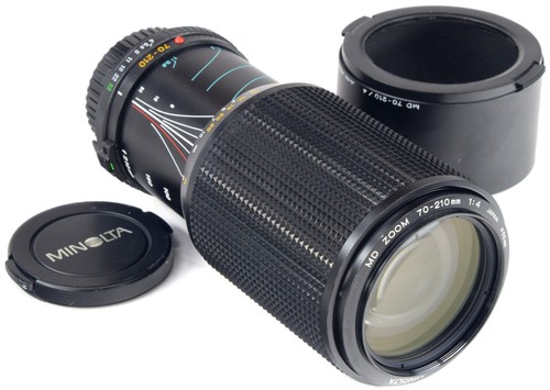 Minolta 210mm hood - md, +