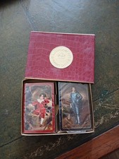 Waddingtons Vintage Twin Pack Playing Cards Sealed, Blue Boy, Red Boy