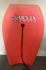 Osprey 37” Bodyboard with Adjustable Wrist Leash, XPE Deck for Kids and Adults