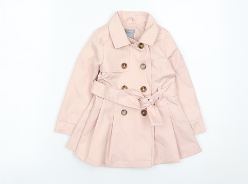 Tahari girls pink trench - girls,