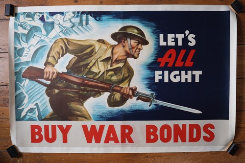 Original 1942 wwii - 1942, poster