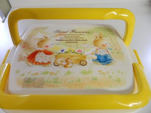 Vintage korean sweet bunnies - korean,