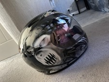 Viper Motorcycle Helmet Airbrush design, size Large