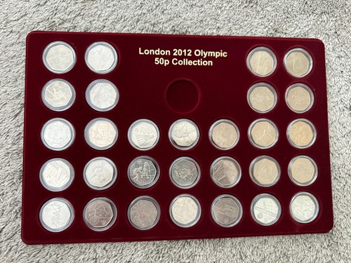 London olympics 2011 2012 50p - london,