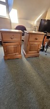 Solid Pine Bedside Cabinets