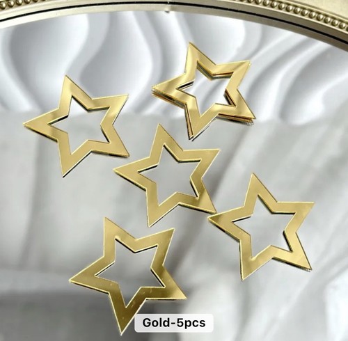 Star cupcake discs - star,
