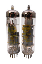Matched Pair Mullard ECL86