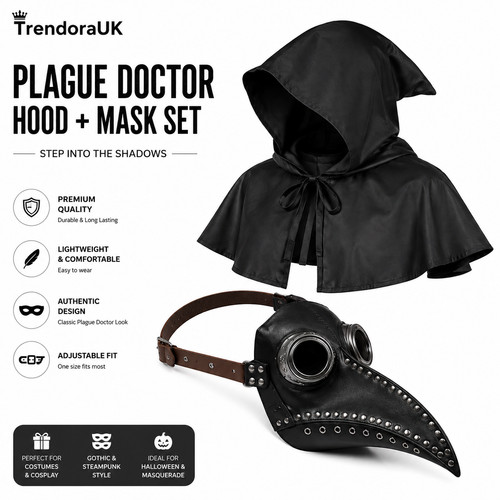 Plague doctor mask - mask, +