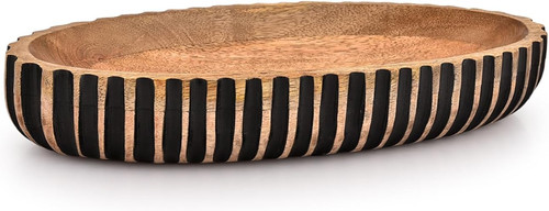 Decorative bowl wooden - decorative,