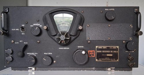 348 radio receiver - , by