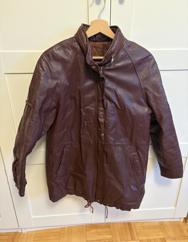 Ladies leather jacket - leather,