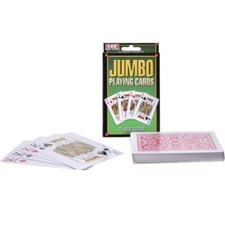 Jumbo playing cards deck - playing,