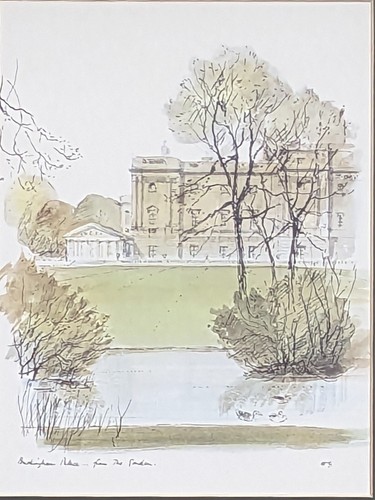 Framed glazed print - framed,