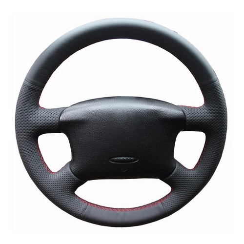 Faux leather steering wheel - leather,