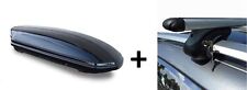 Roof box 460 liter railing