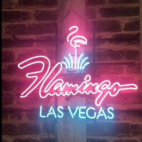 Flamingo hotel las vegas neon - flamingo,
