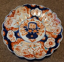 Large Antique Japanese Imari Charger - 19th Century