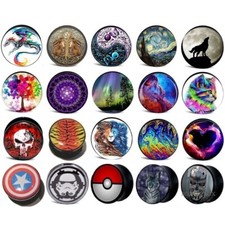 Screw Fit Picture Ear Plug