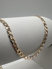 Solid 9ct Yellow Gold Flat