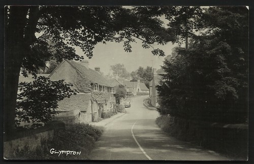 Glympton near kiddington - near, by