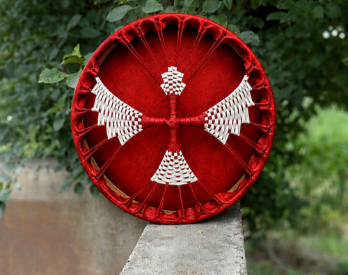 Handmade shamanic drum 14 - drum,
