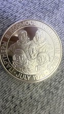 1975 Commemorative SET .925 Silver Medal 38.5mm 21.5g.APOLLO-SOYUZ SPACE MISSION