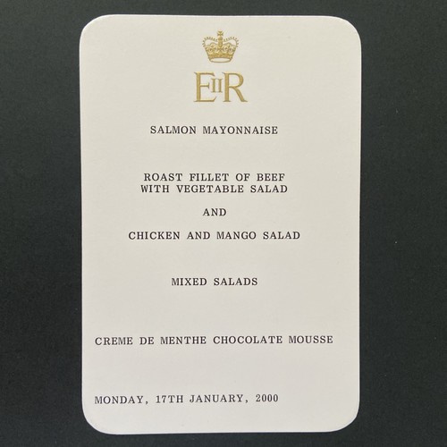 Royal household menu - household,