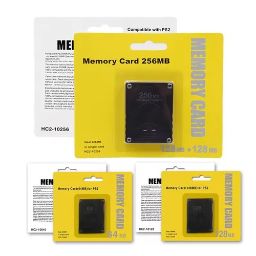 Ps2 memory card 64mb 128mb - ps2,