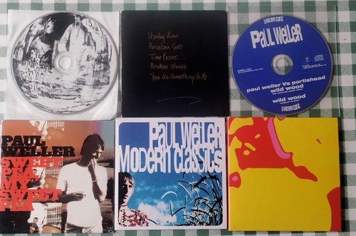 Paul weller promo cds - promo, 6