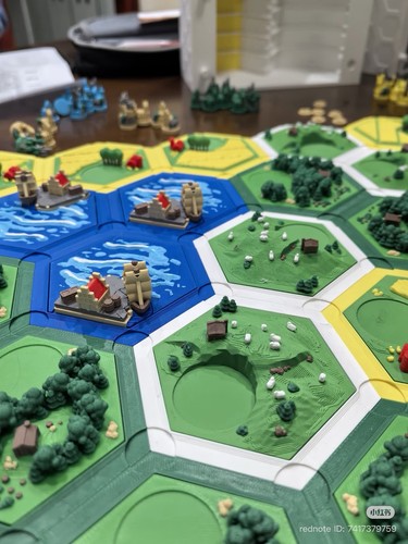 Printed the settlers of - the,