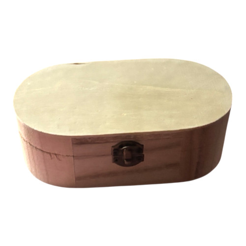 Wooden craft boxes with clasp - craft,