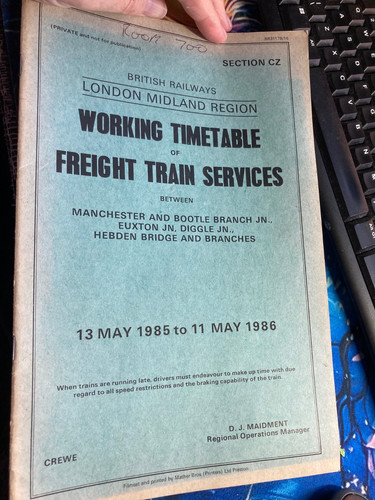 Working timetables of - working,