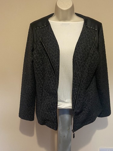Klass black white - jacket, size
