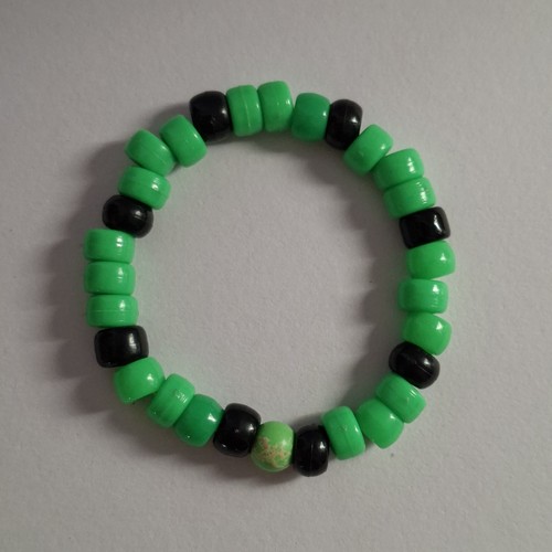 Kandi bracelets green and - bracelets,
