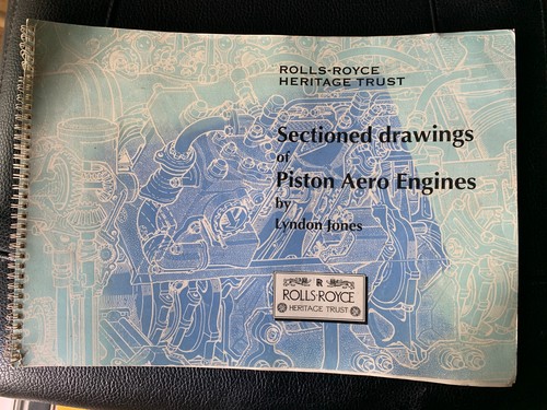 Rolls royce sectioned - rolls-royce, drawings