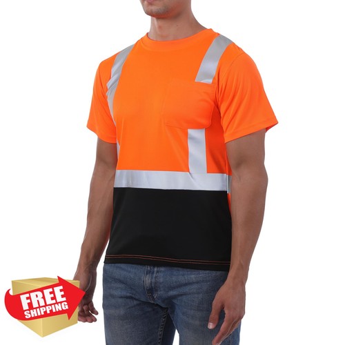 Sesafety vis shirt - hi, orange