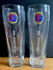 2 X NEW FOSTERS PINT GLASSES