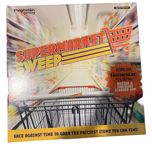 Supermarket sweep board game - supermarket,