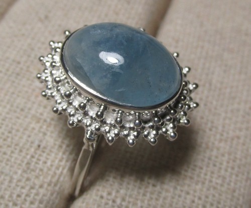 Sterling silver decorative cab